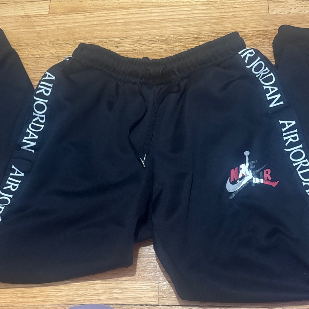 Nike Air Jordan Black Joggers